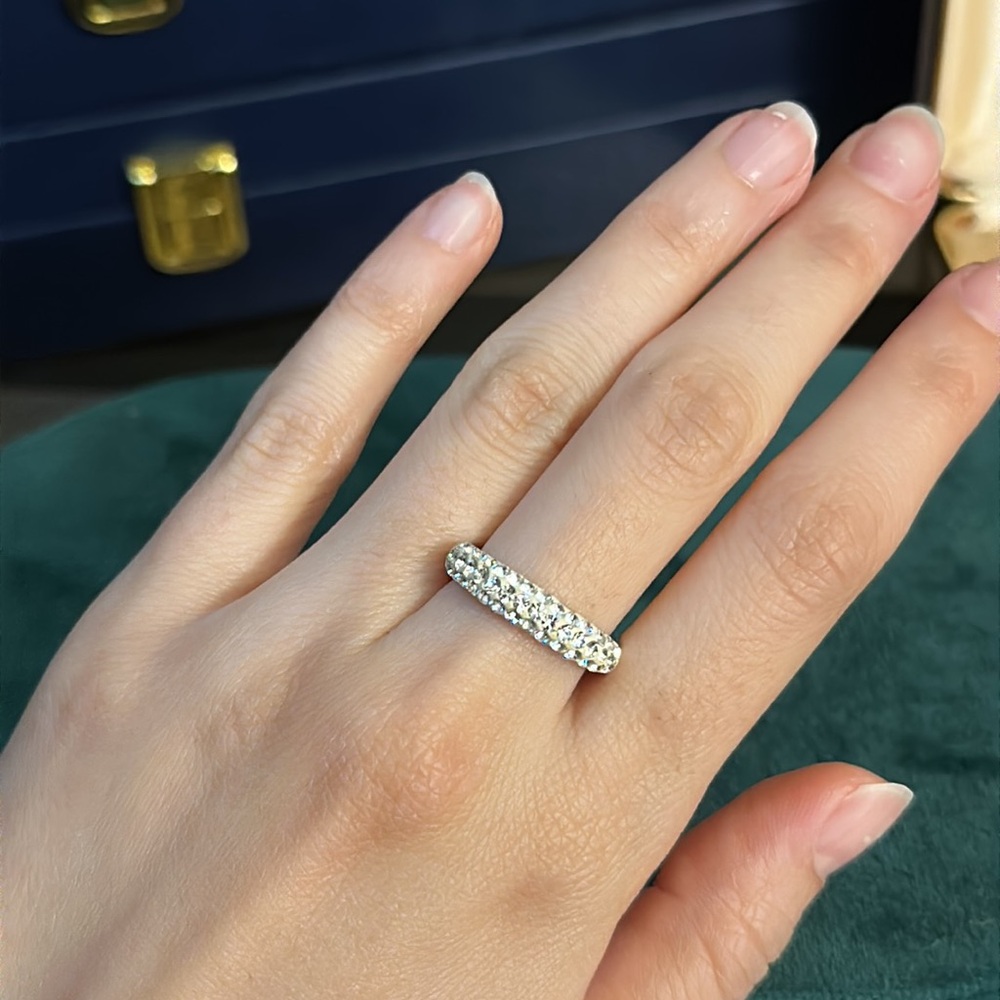 925 Ring W Crystals